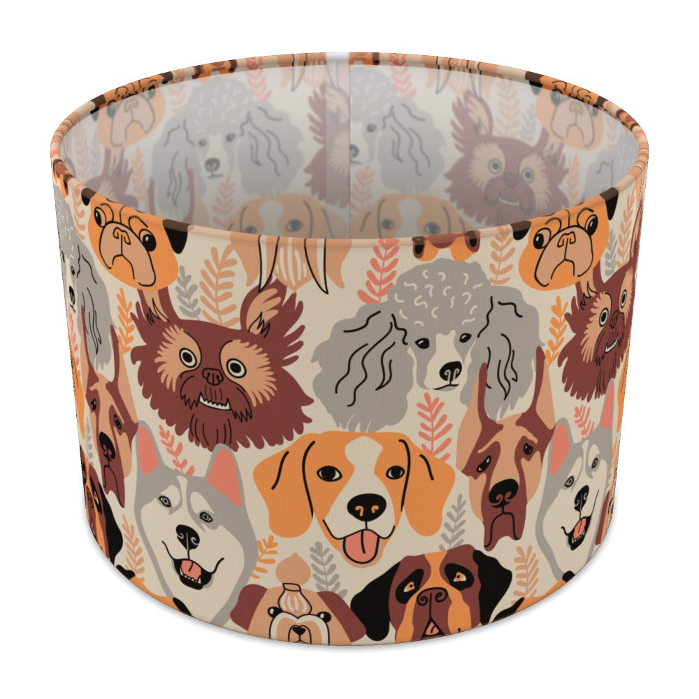 Adorable Puppy Dog Pattern lampshade - 30cm Table