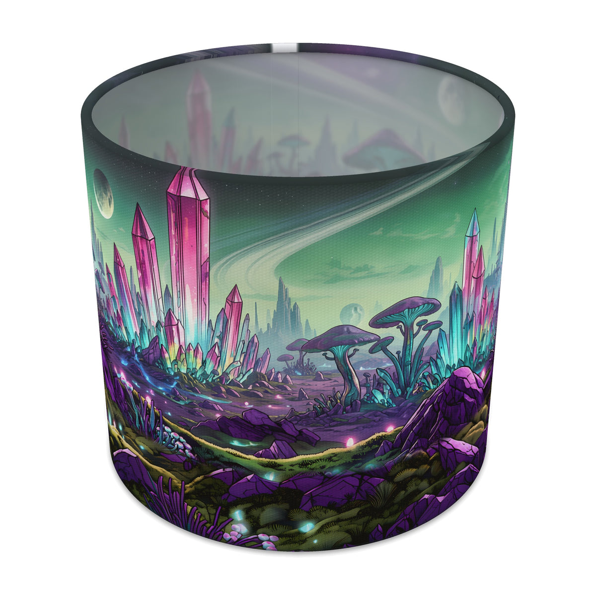 Crystal Planet Alien Planet lampshade - 20cm x 18.5cm Table