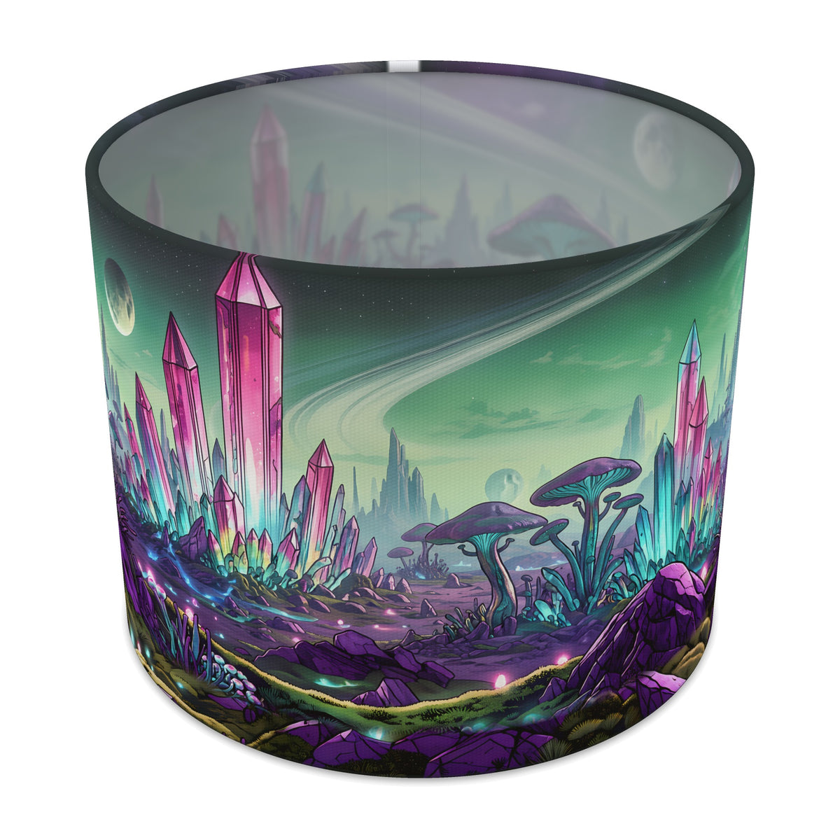 Crystal Planet Alien Planet lampshade - 25cm x 20cm Table