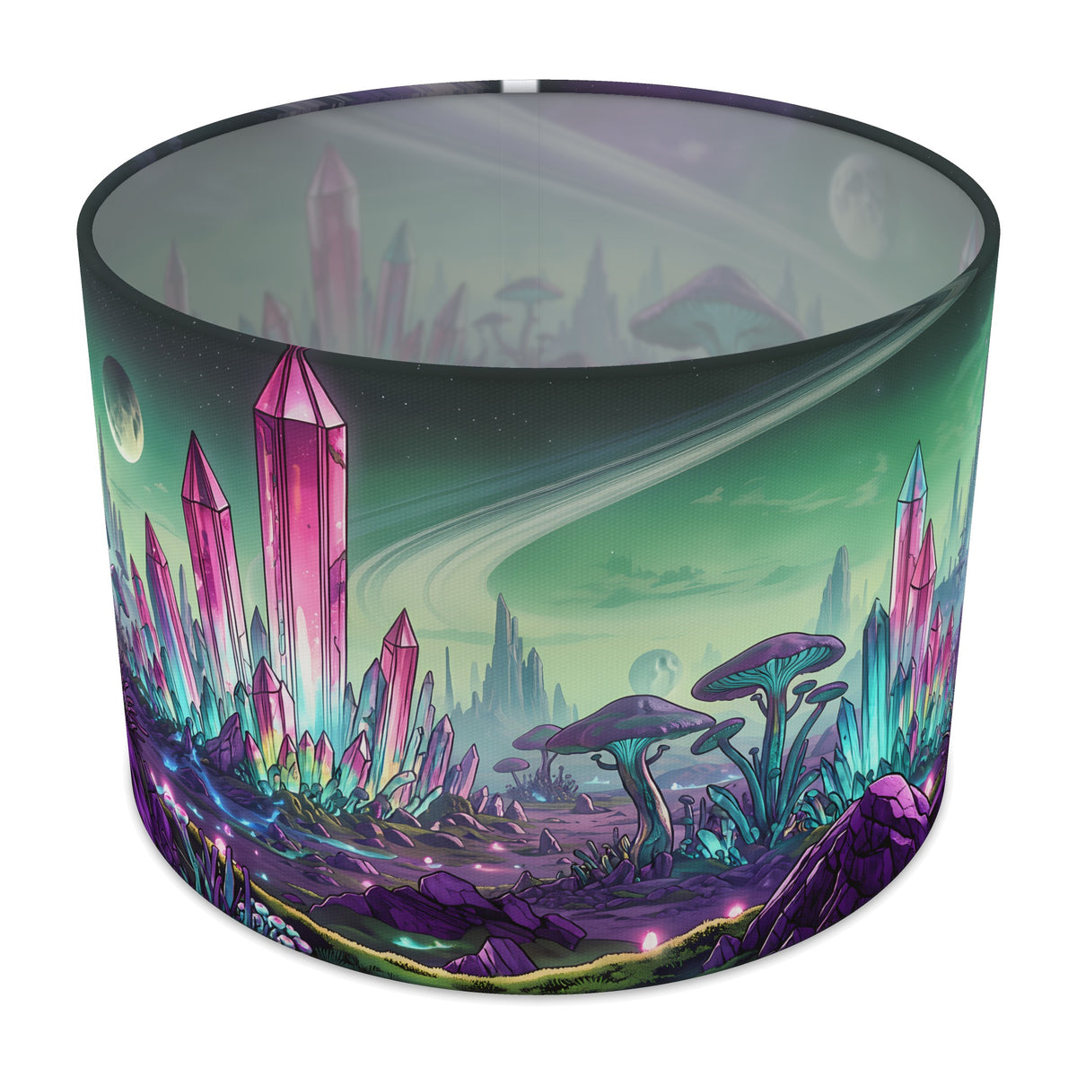 Crystal Planet Alien Planet lampshade - 30cm x 21cm Table