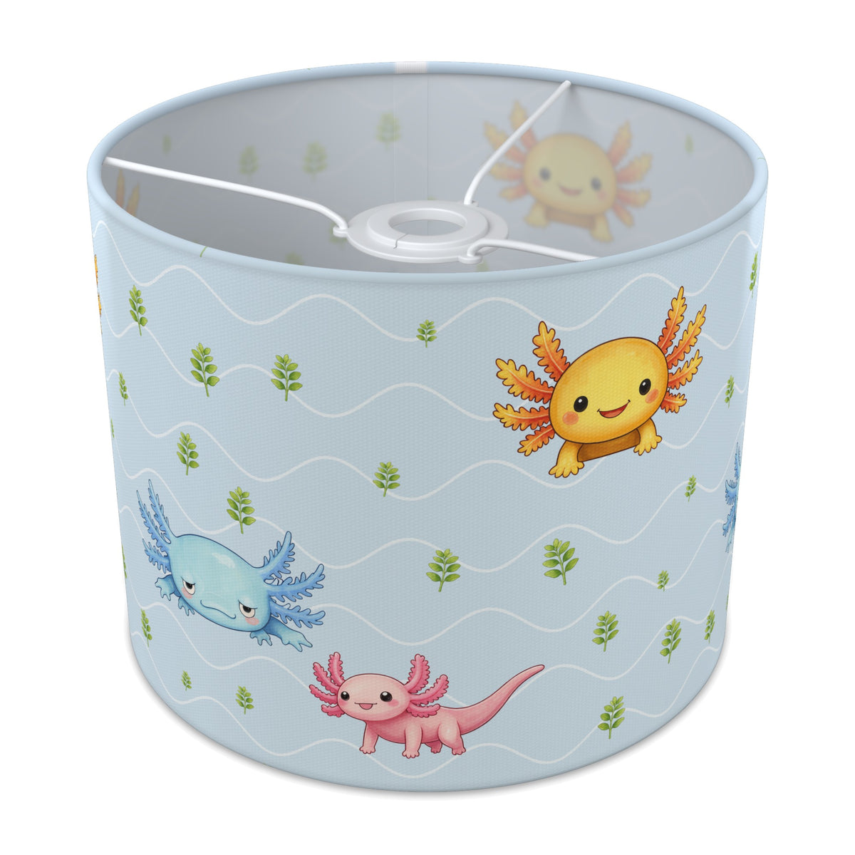 Sky Axolotl Lagoon lampshade - 25cm x 20cm Ceiling