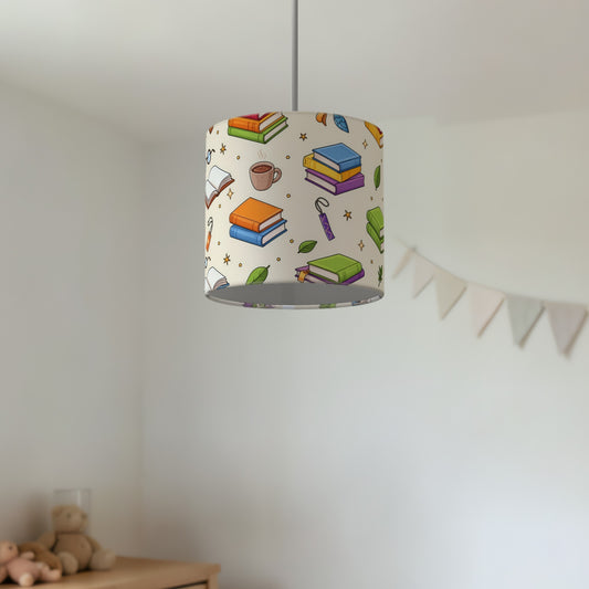 Cream Reading Nook lampshade - 20cm x 18.5cm Ceiling - photo 2