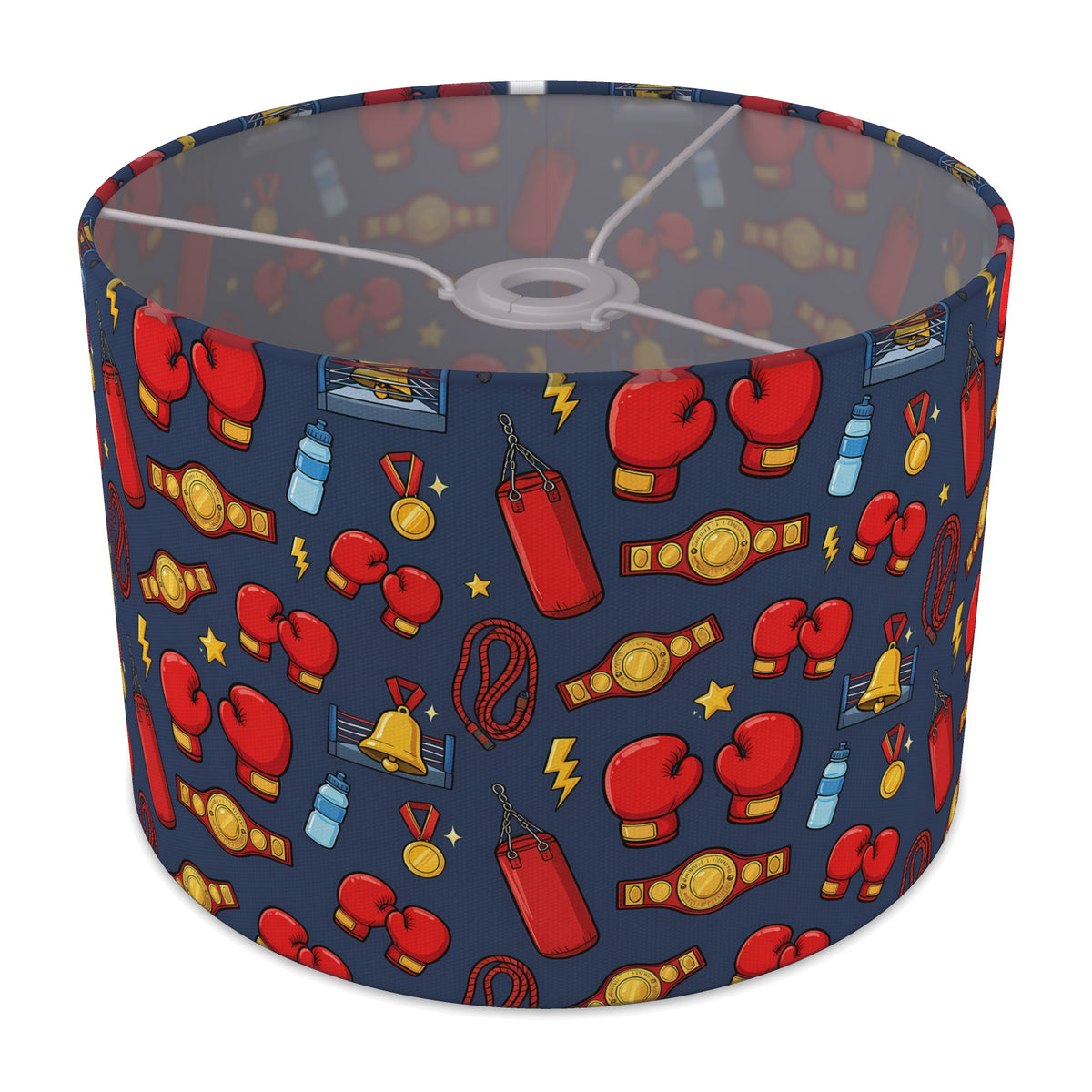 Navy Little Champ lampshade - 30cm x 21cm Ceiling