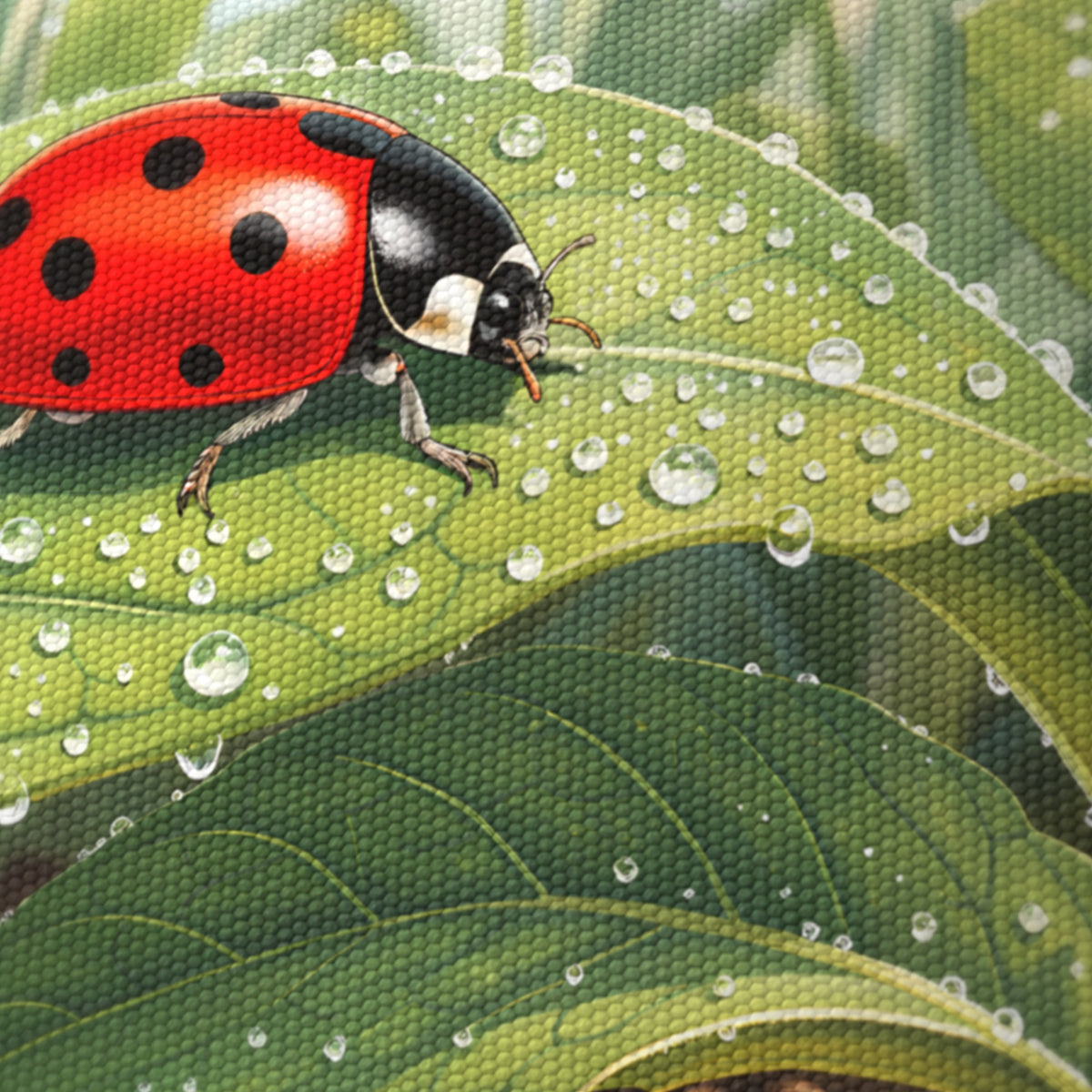 Bug Garden wraparound lampshade - Ladybird Garden - photo 8