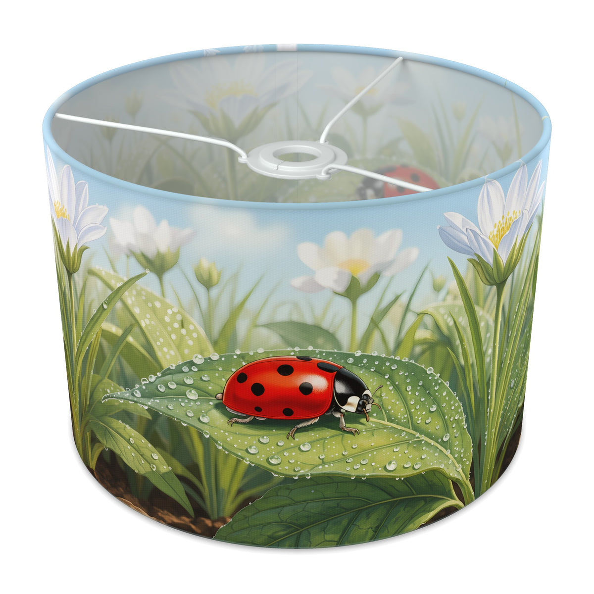 Ladybird Garden Bug Garden lampshade - 30cm x 21cm Ceiling
