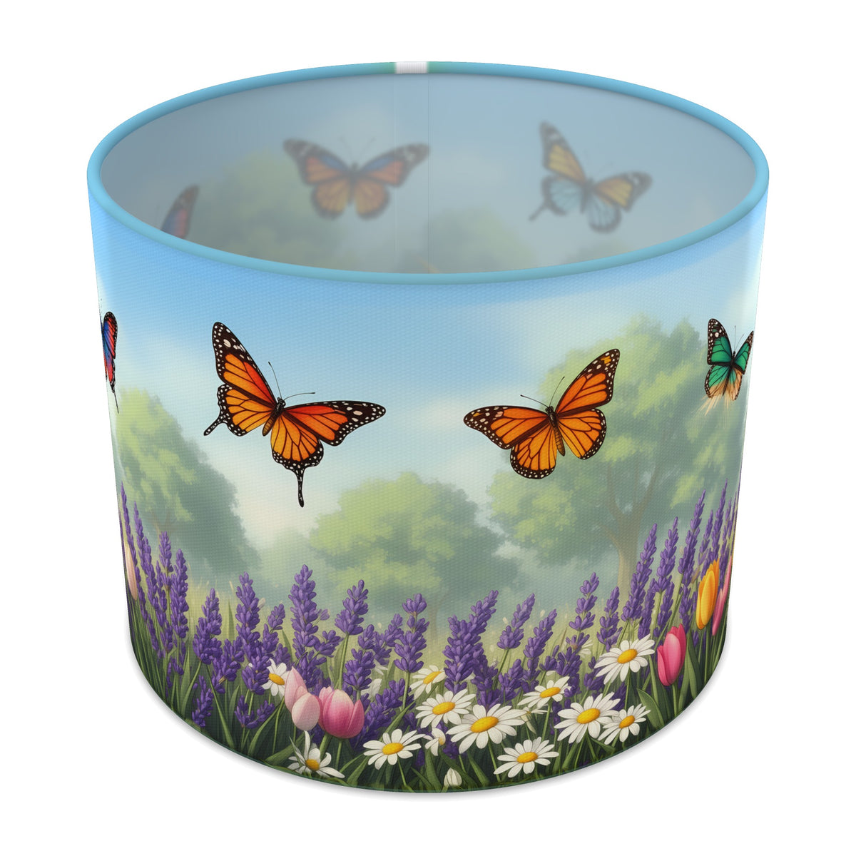 Butterfly Meadow Butterfly Garden lampshade - 25cm x 20cm Table