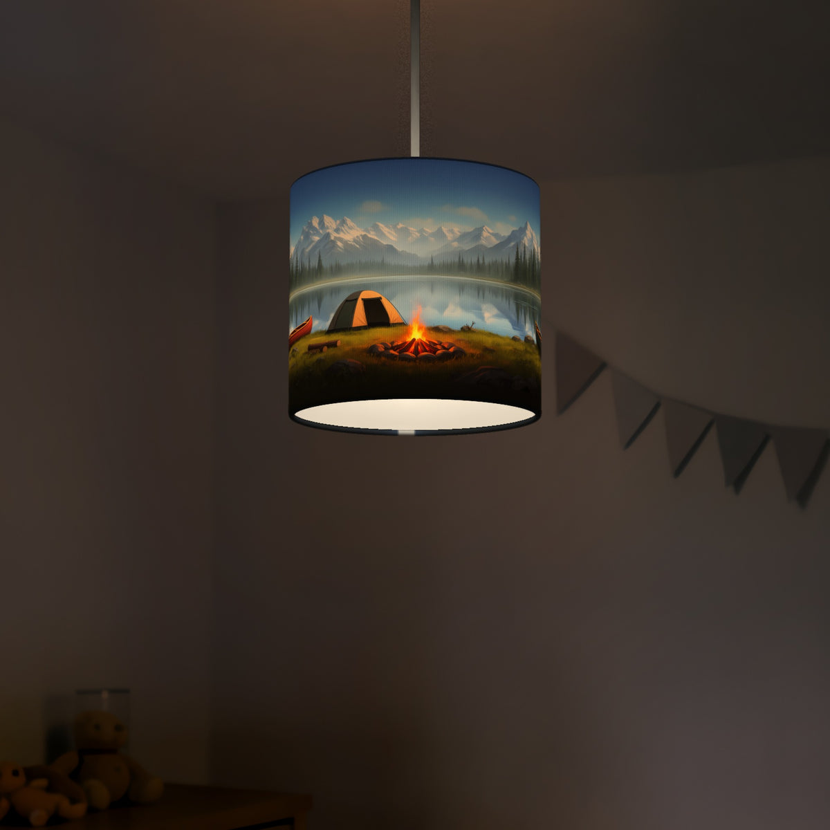 Camping Adventure wraparound lampshade - Lakeside Camp - photo 5
