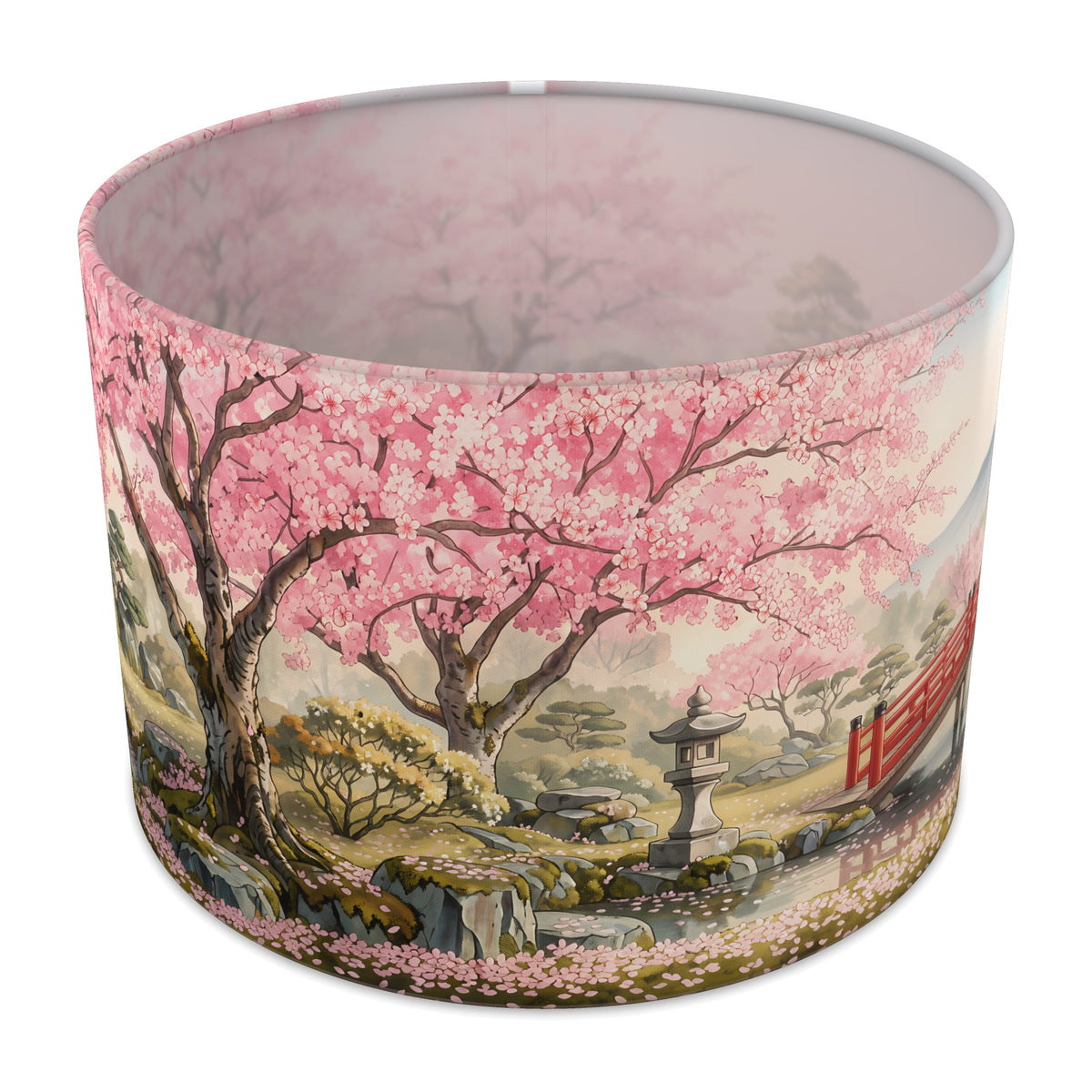 Blossom Garden Cherry Blossom Garden lampshade - 30cm x 21cm Table