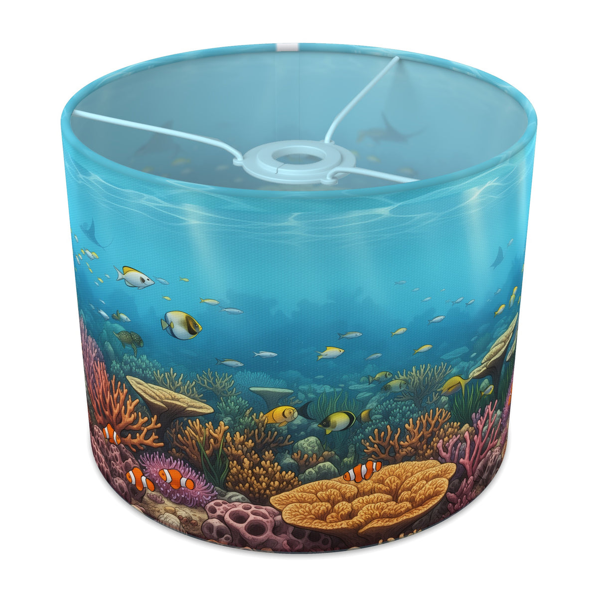 Sunlit Reef Coral Reef lampshade - 25cm x 20cm Ceiling