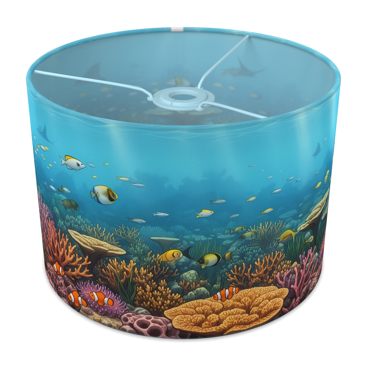 Sunlit Reef Coral Reef lampshade - 30cm x 21cm Ceiling