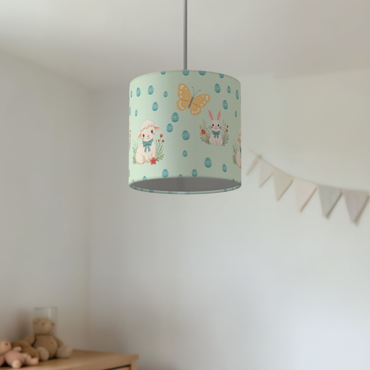 Meadow Easter lampshade - 20cm x 18.5cm Ceiling - photo 2