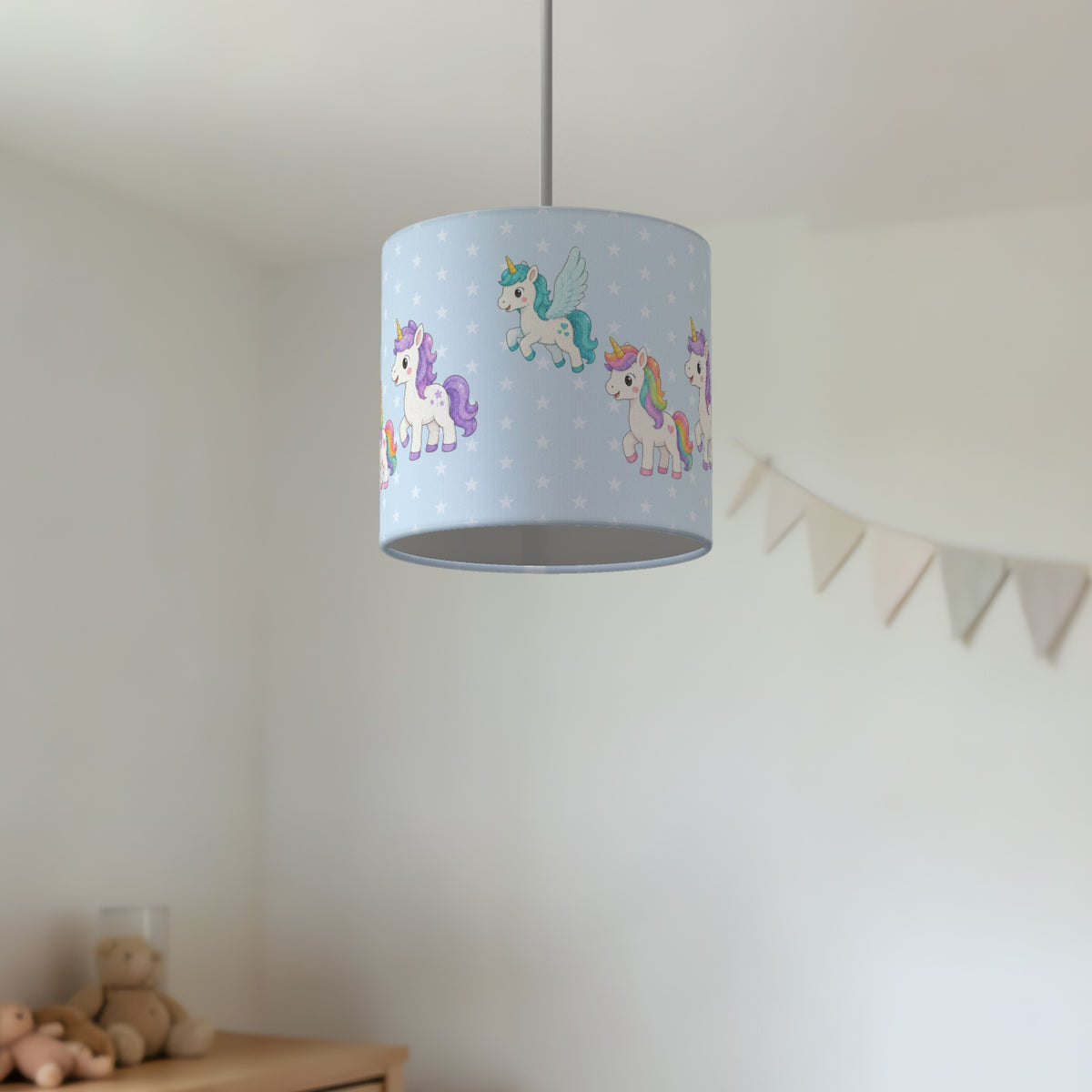 Sky Fantasy Kingdom lampshade - 20cm x 18.5cm Ceiling - photo 2