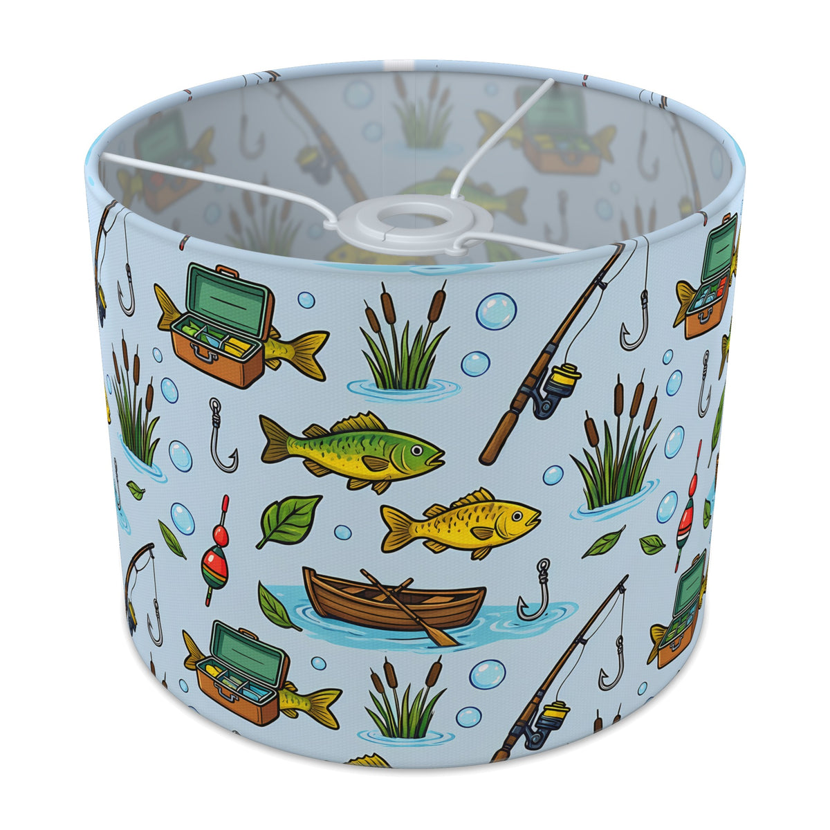Sky Gone Fishing lampshade - 25cm x 20cm Ceiling