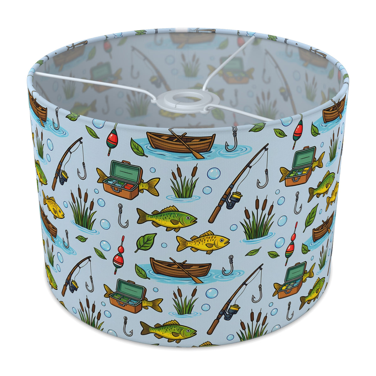Sky Gone Fishing lampshade - 30cm x 21cm Ceiling