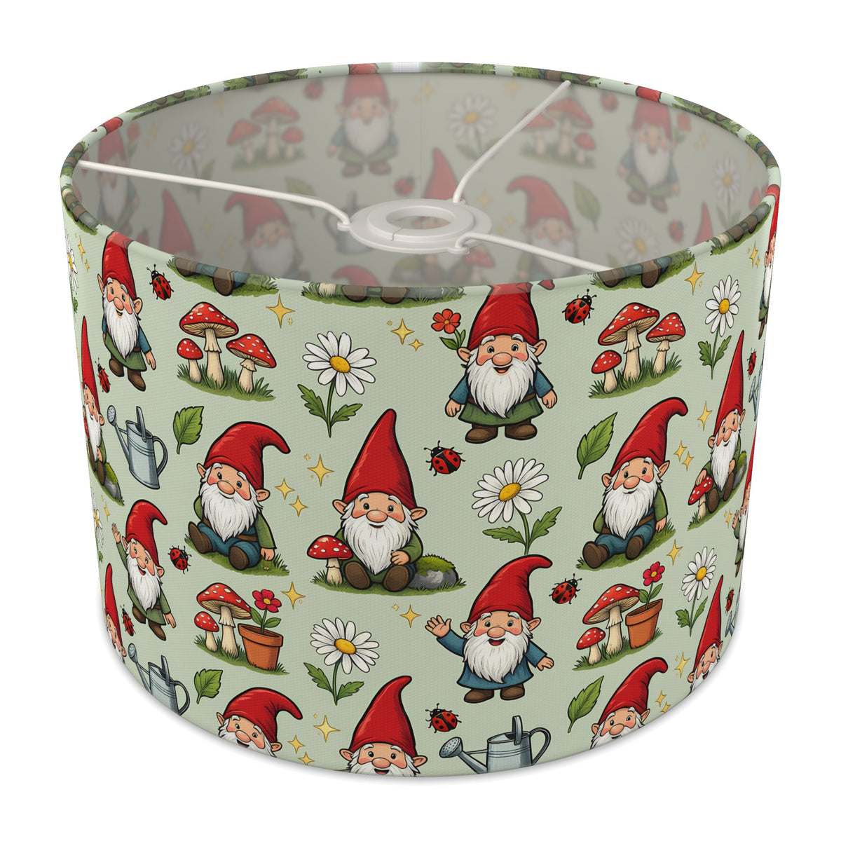 Sage Garden Gnomes lampshade - 30cm x 21cm Ceiling