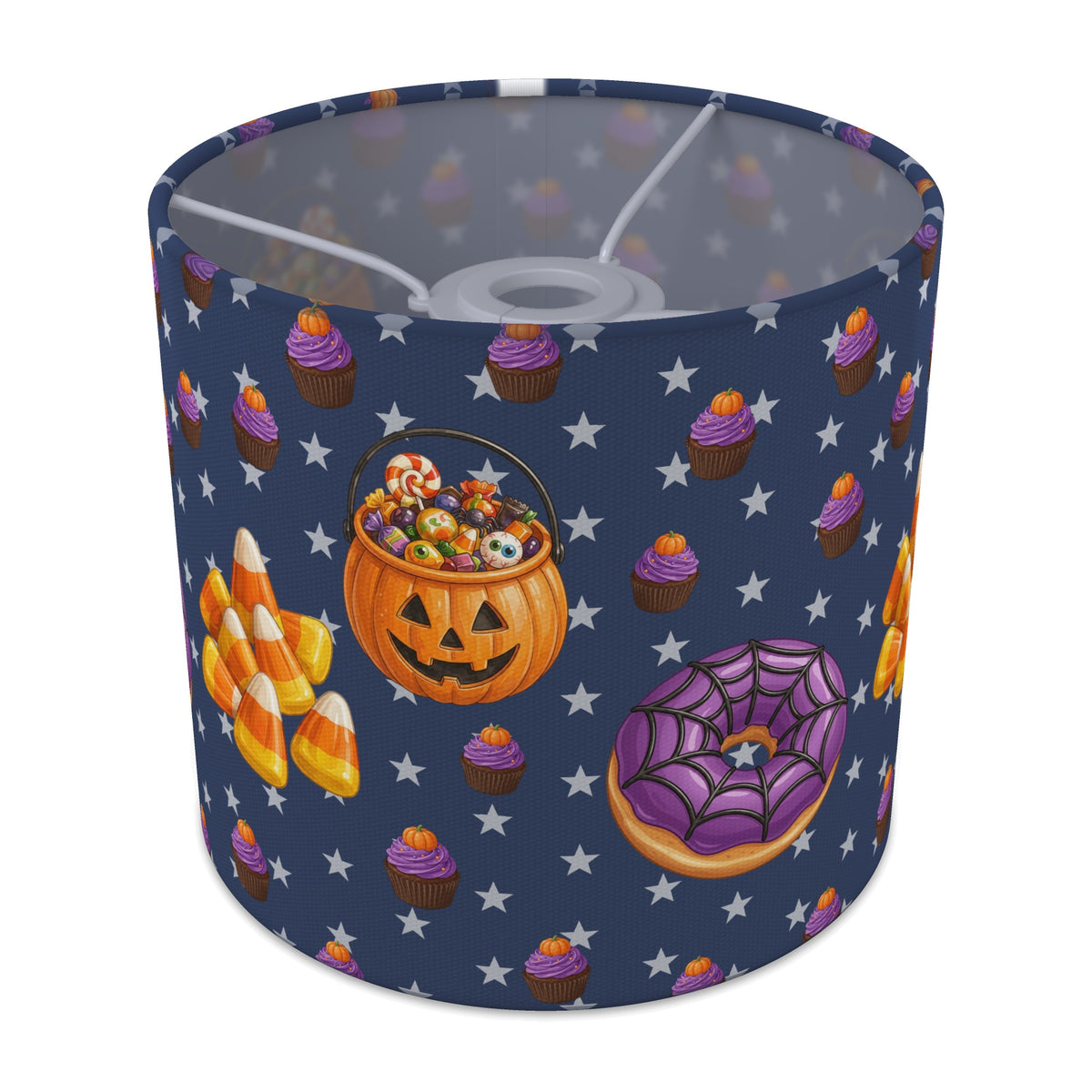 Navy Halloween Food lampshade - 20cm x 18.5cm Ceiling - main photo