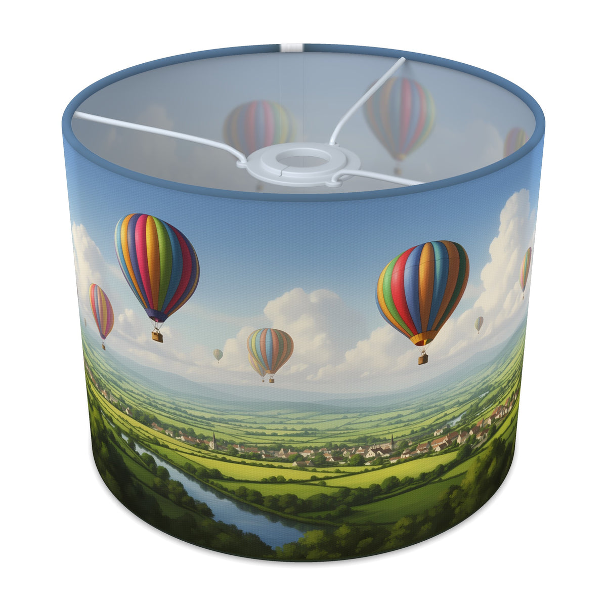 Countryside Flight Balloon Skies lampshade - 25cm x 20cm Ceiling