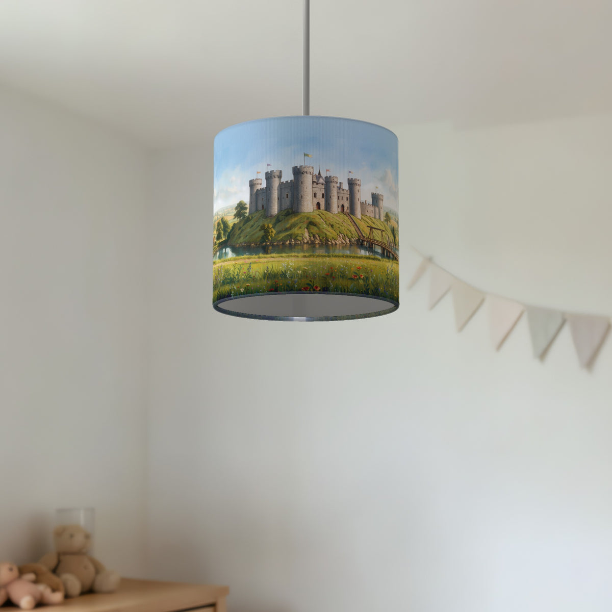 Knights Castle wraparound lampshade - Castle Hill - photo 4