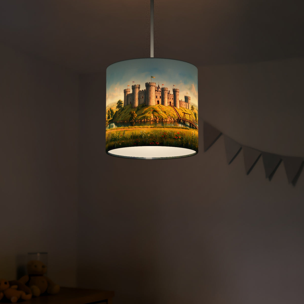 Knights Castle wraparound lampshade - Castle Hill - photo 5