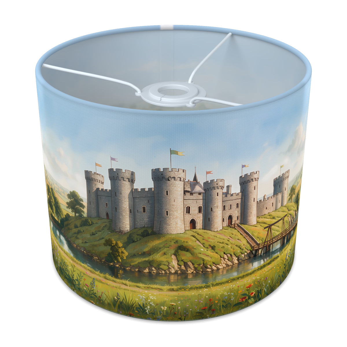 Castle Hill Knights Castle lampshade - 25cm x 20cm Ceiling