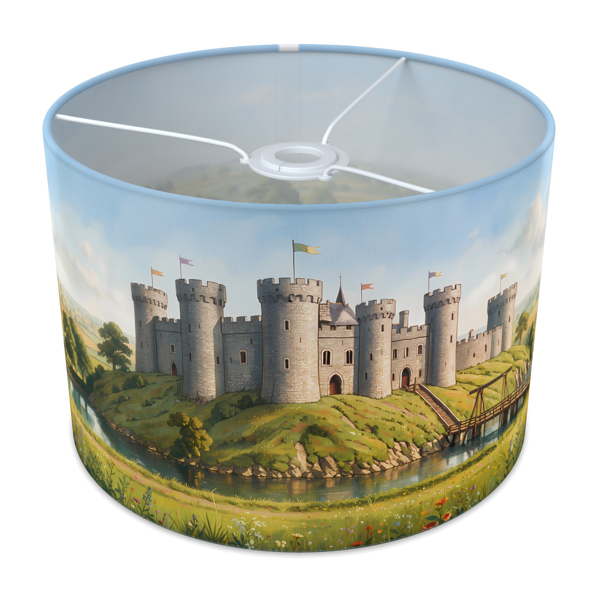 Castle Hill Knights Castle lampshade - 30cm x 21cm Ceiling
