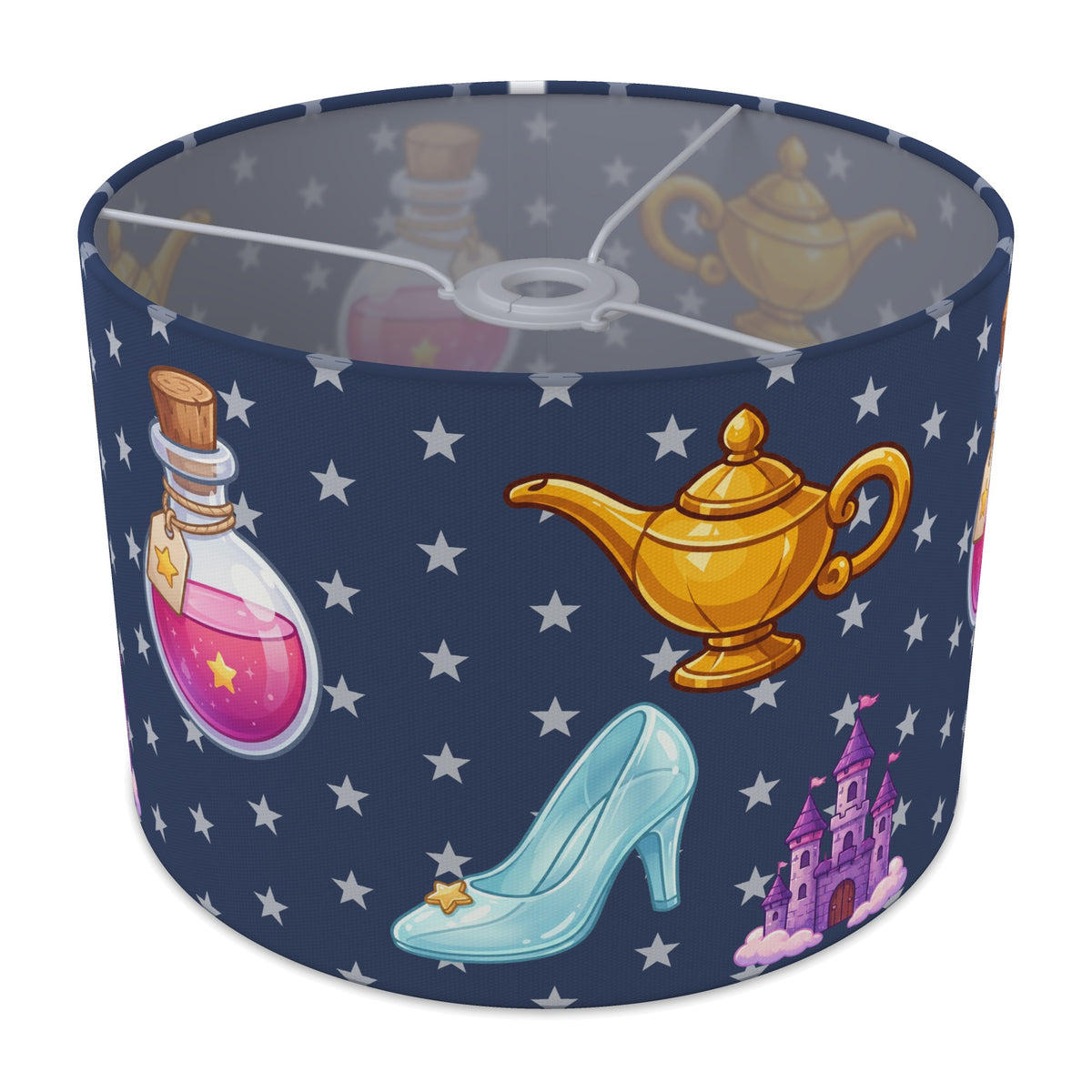 Navy Magic lampshade - 30cm x 21cm Ceiling