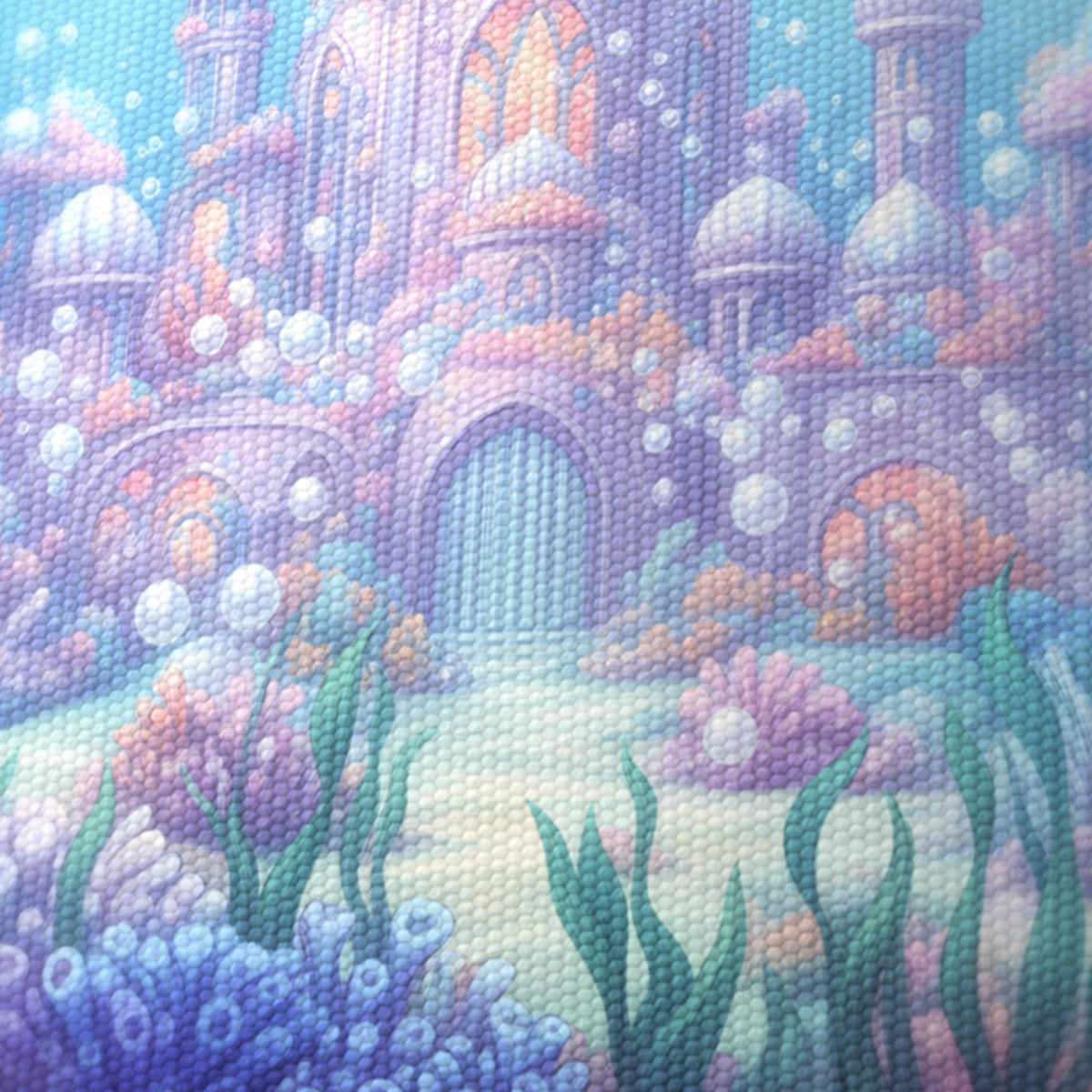 Mermaid Kingdom wraparound lampshade - Mermaid Castle - photo 8