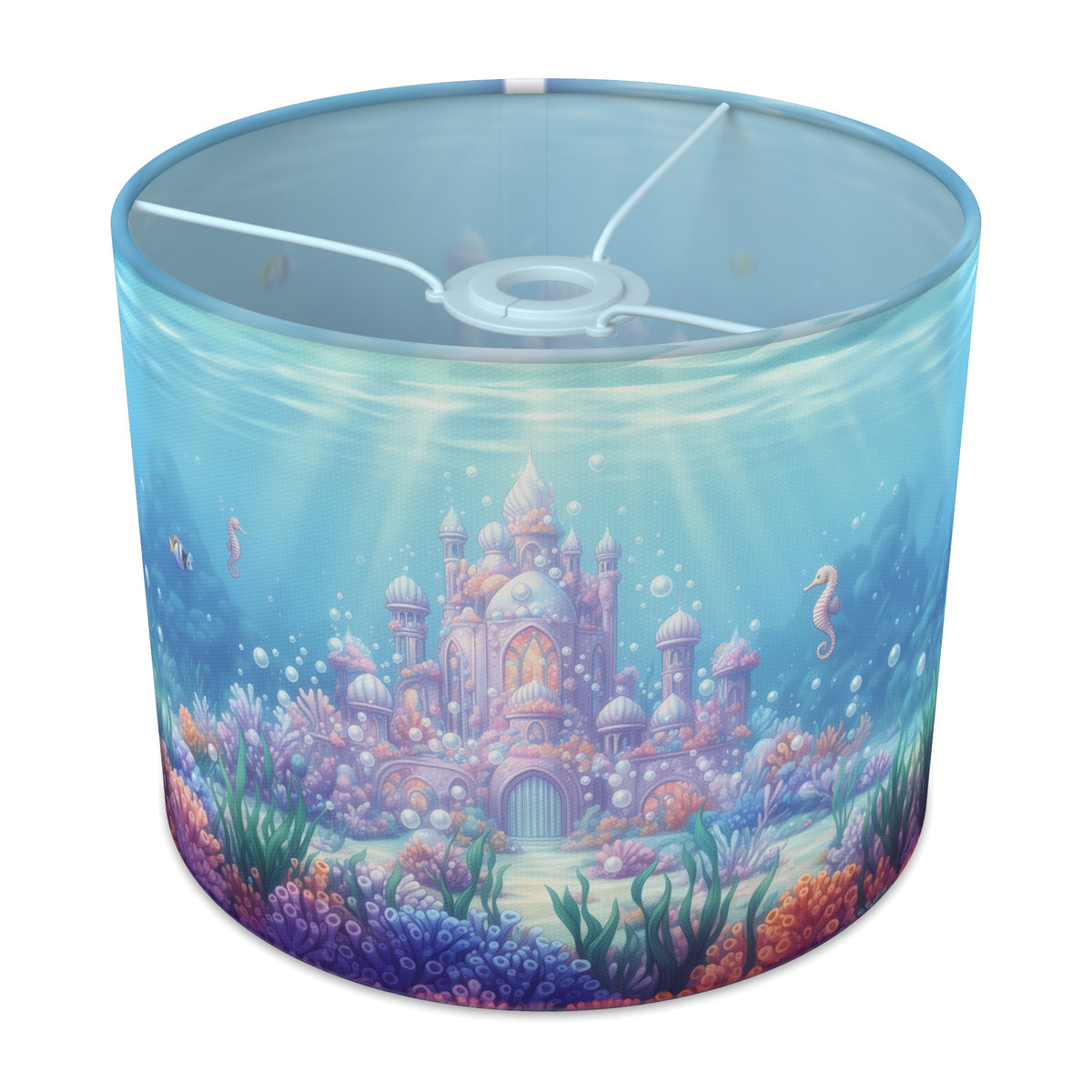 Mermaid Castle Mermaid Kingdom lampshade - 25cm x 20cm Ceiling