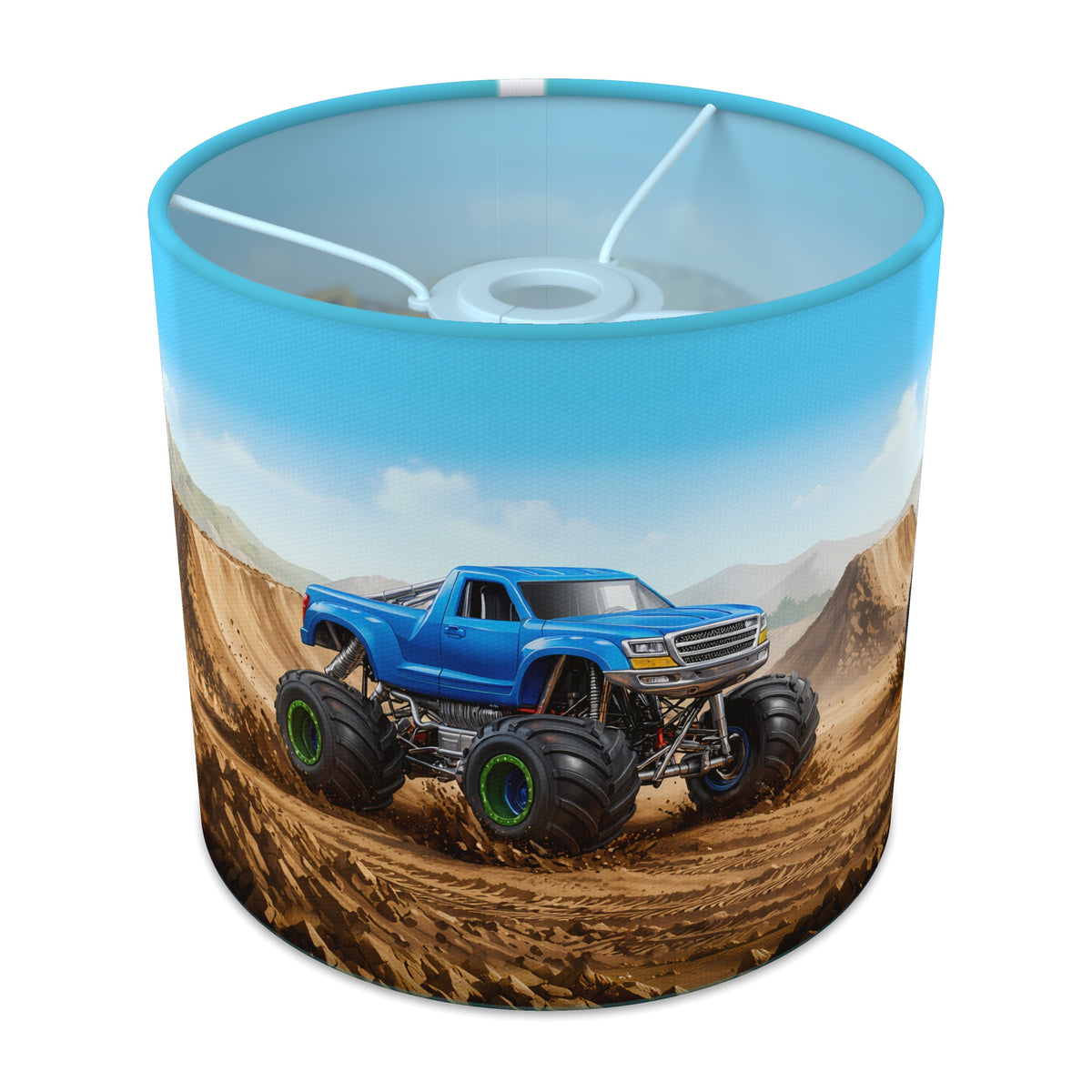 Monster Trucks wraparound lampshade - Mud Arena - main photo