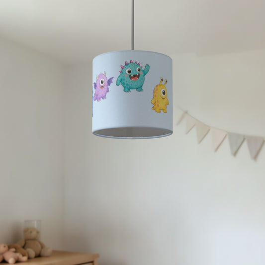 Sky Monsters lampshade - 20cm x 18.5cm Ceiling - photo 2