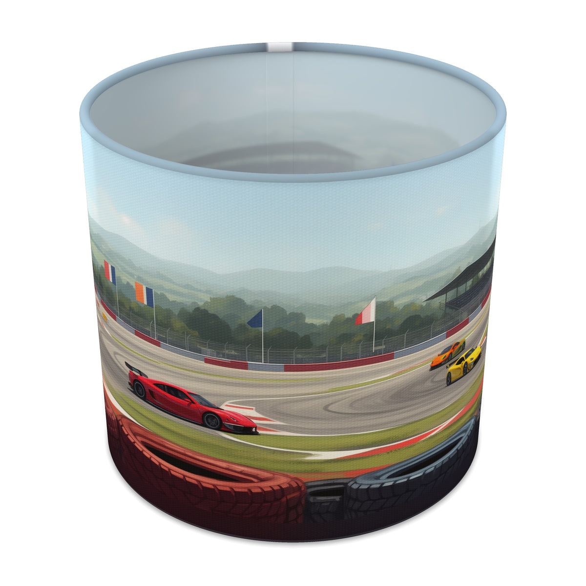 Grand Prix Speedway Panorama lampshade - 20cm x 18.5cm Table