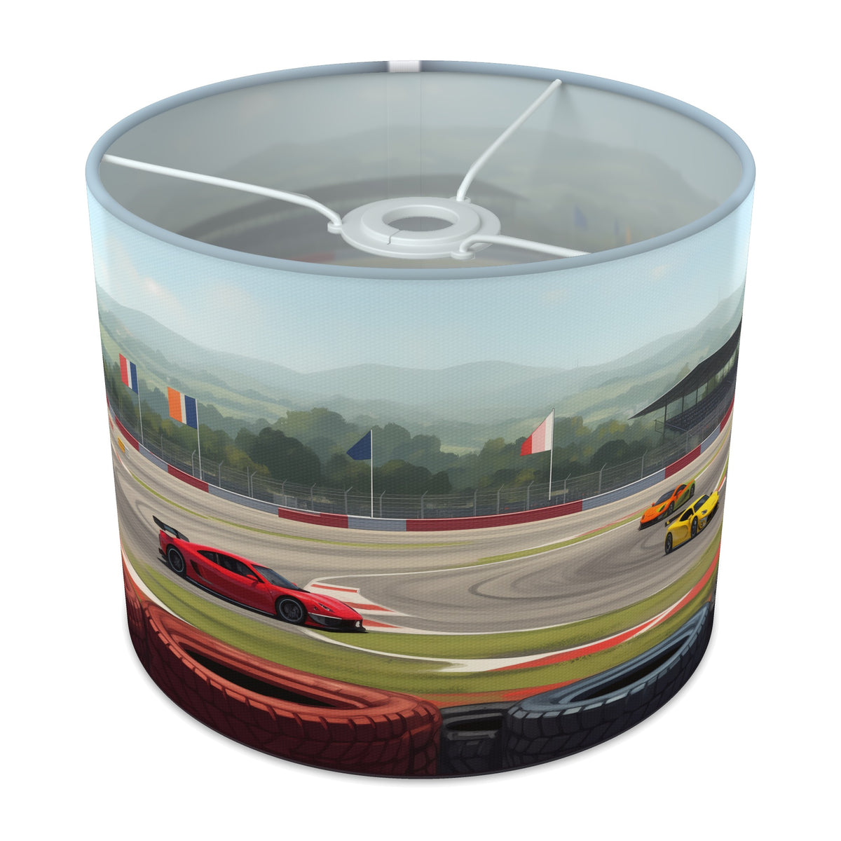 Grand Prix Speedway Panorama lampshade - 25cm x 20cm Ceiling
