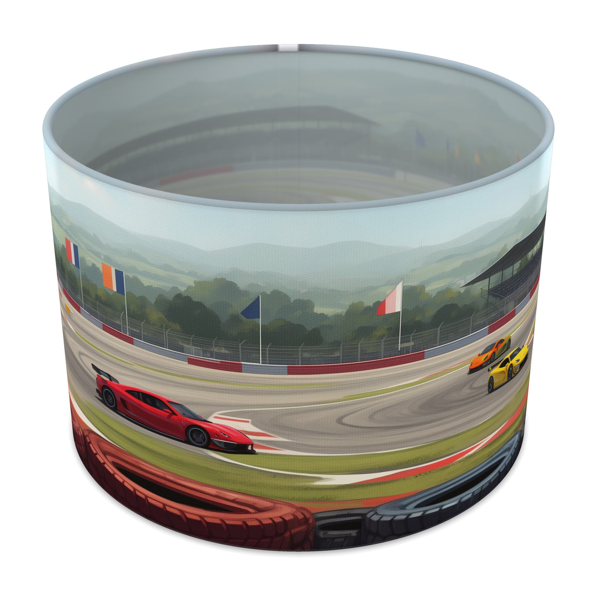 Grand Prix Speedway Panorama lampshade - 30cm x 21cm Table