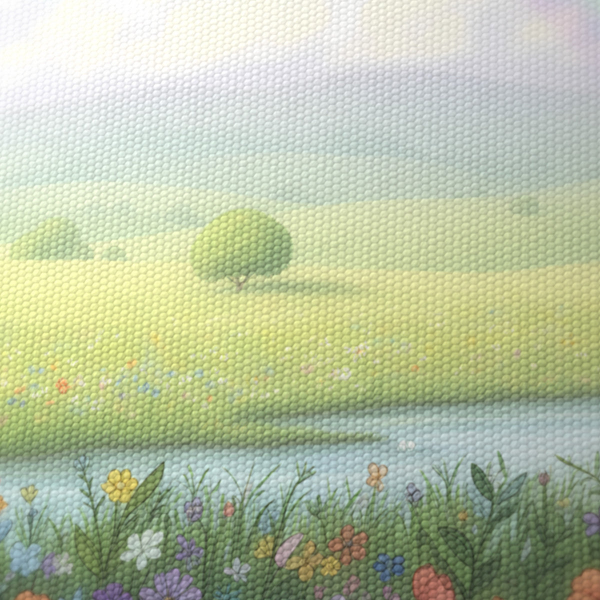 Rainbow Skies wraparound lampshade - Rainbow Valley - photo 8