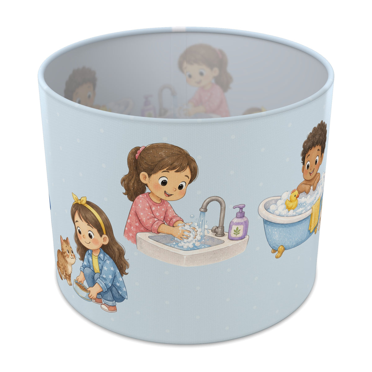 Sky Routine lampshade - 25cm x 20cm Table