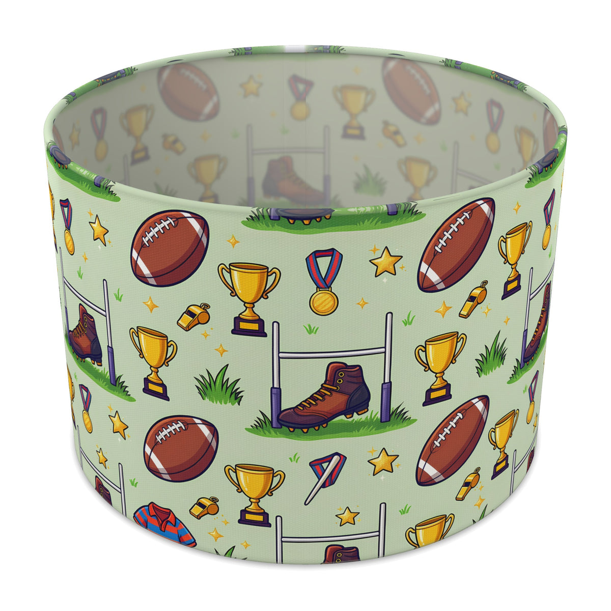 Grass Rugby Kids lampshade - 30cm x 21cm Table