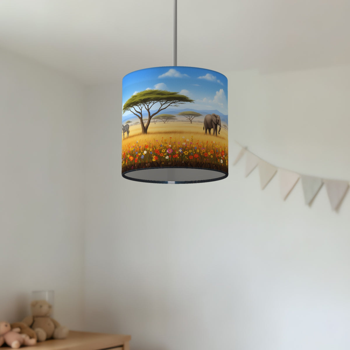 Savannah Safari wraparound lampshade - Golden Plains - photo 4