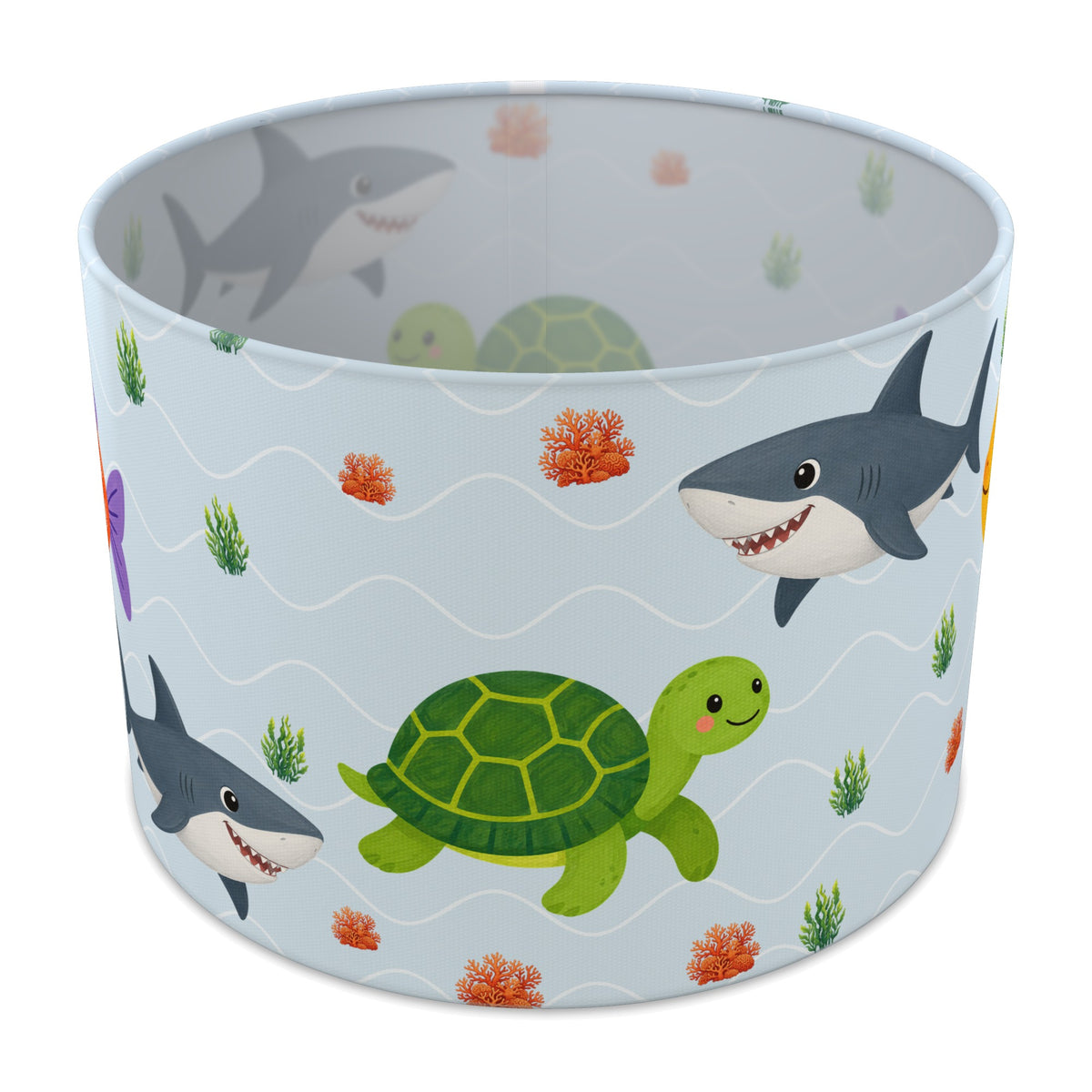 Sky Cute Sea Friends lampshade - 30cm x 21cm Table