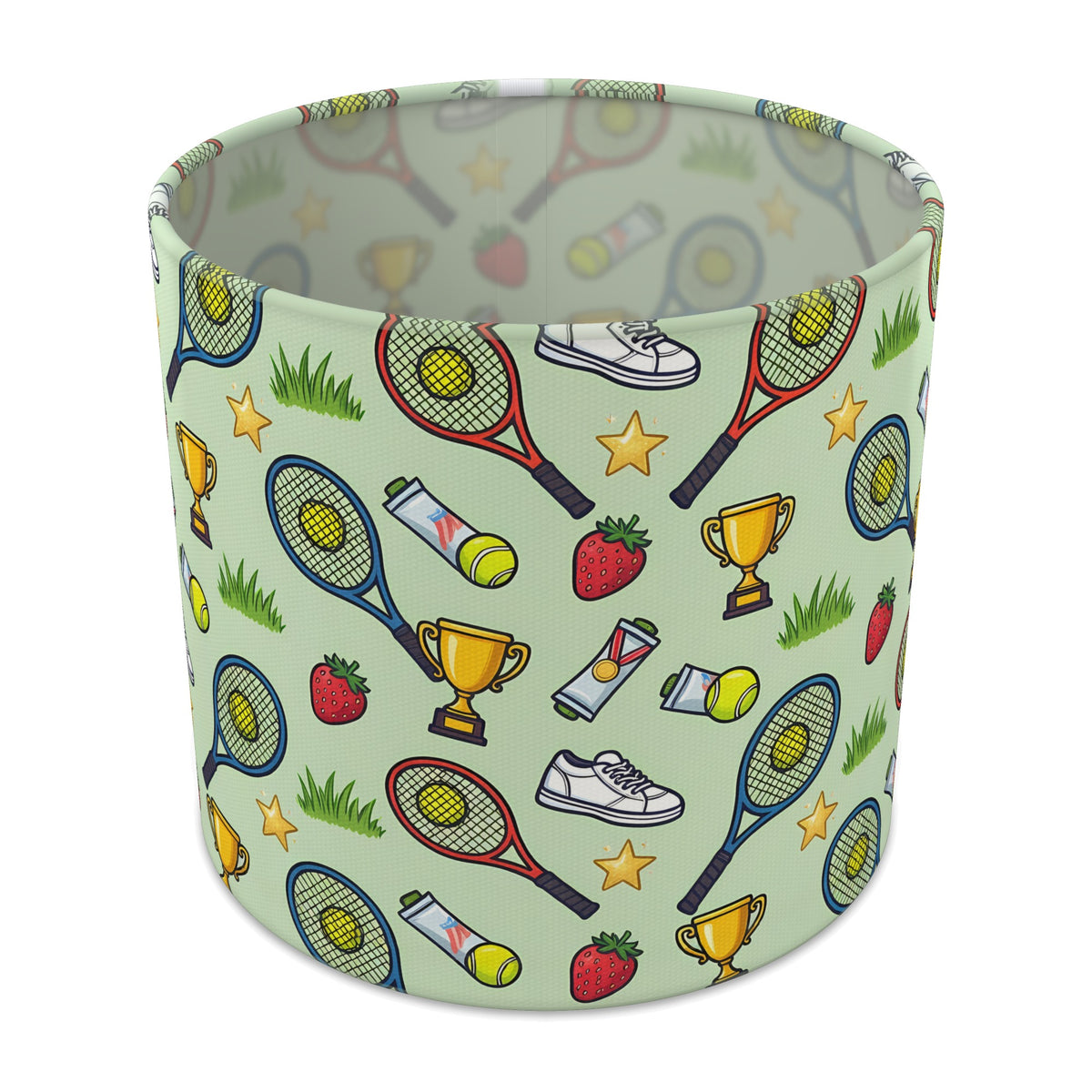 Grass Game Set Match lampshade - 20cm x 18.5cm Table