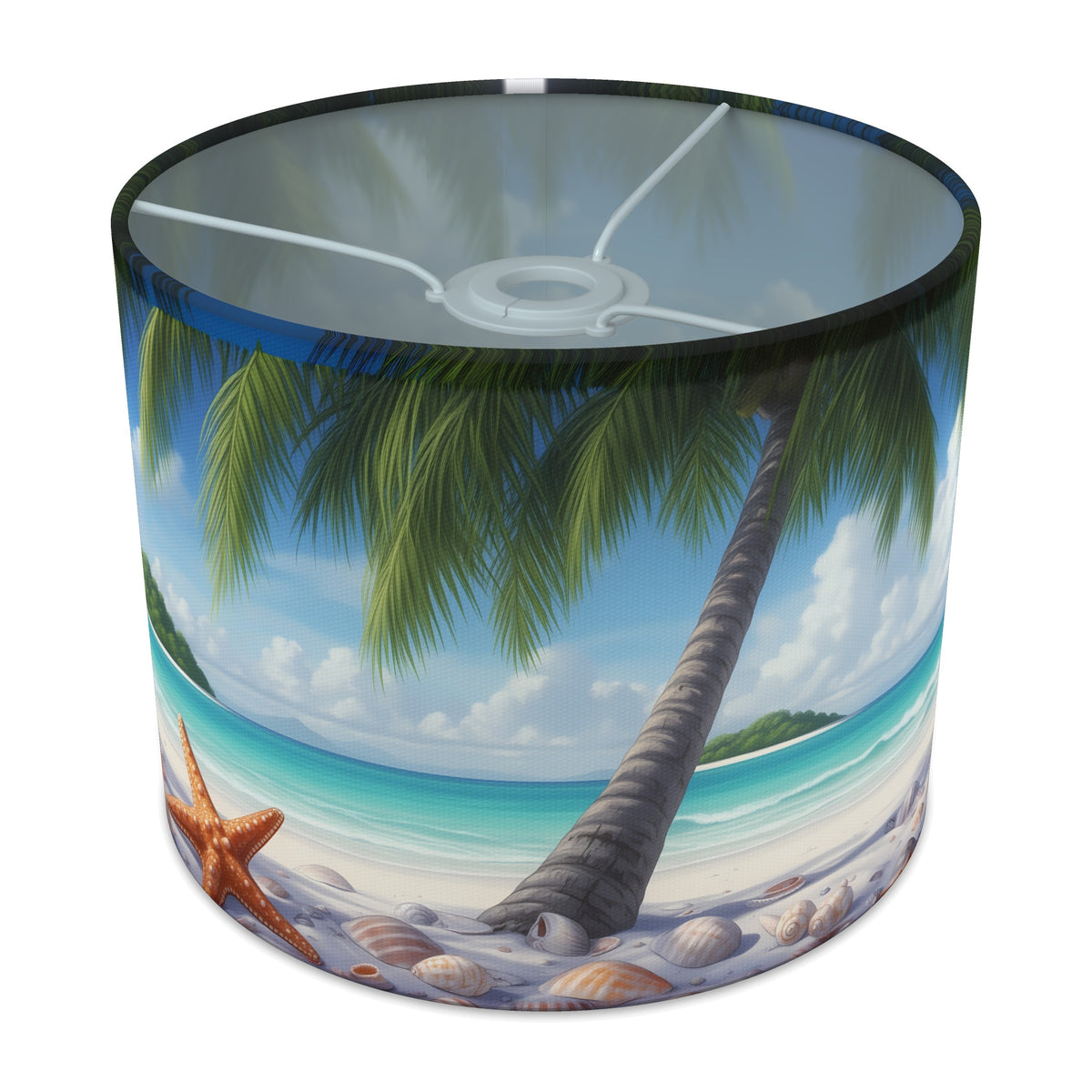 Palm Beach Tropical Island lampshade - 25cm x 20cm Ceiling