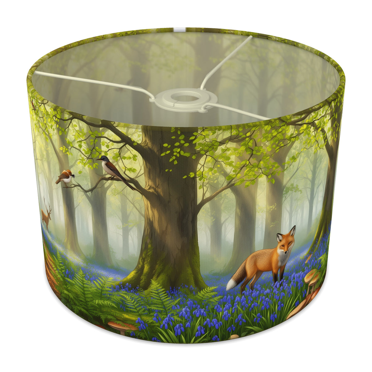 Spring Woods Woodland Walk lampshade - 30cm x 21cm Ceiling