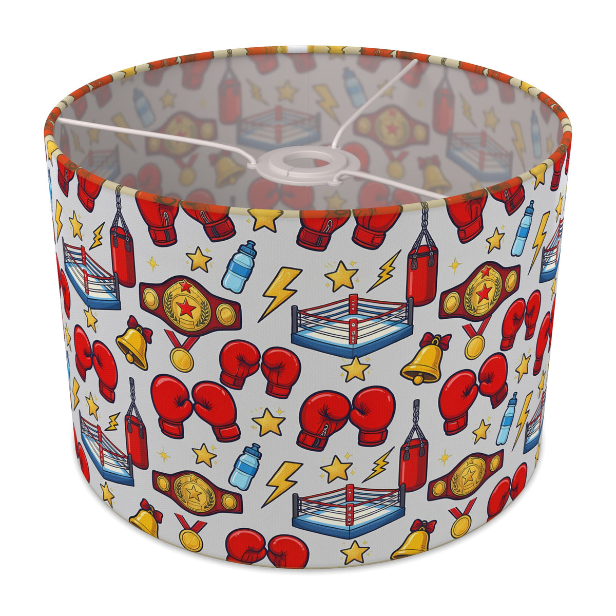 Grey Little Champ lampshade - 30cm x 21cm Ceiling