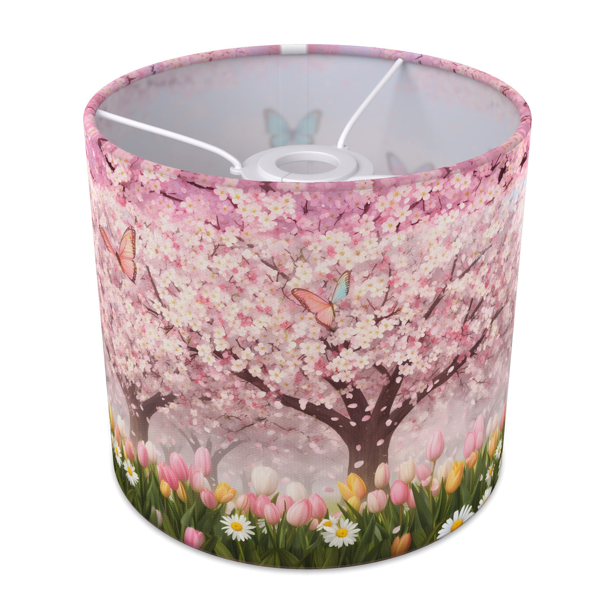 Butterfly Garden wraparound lampshade - Blossom Breeze