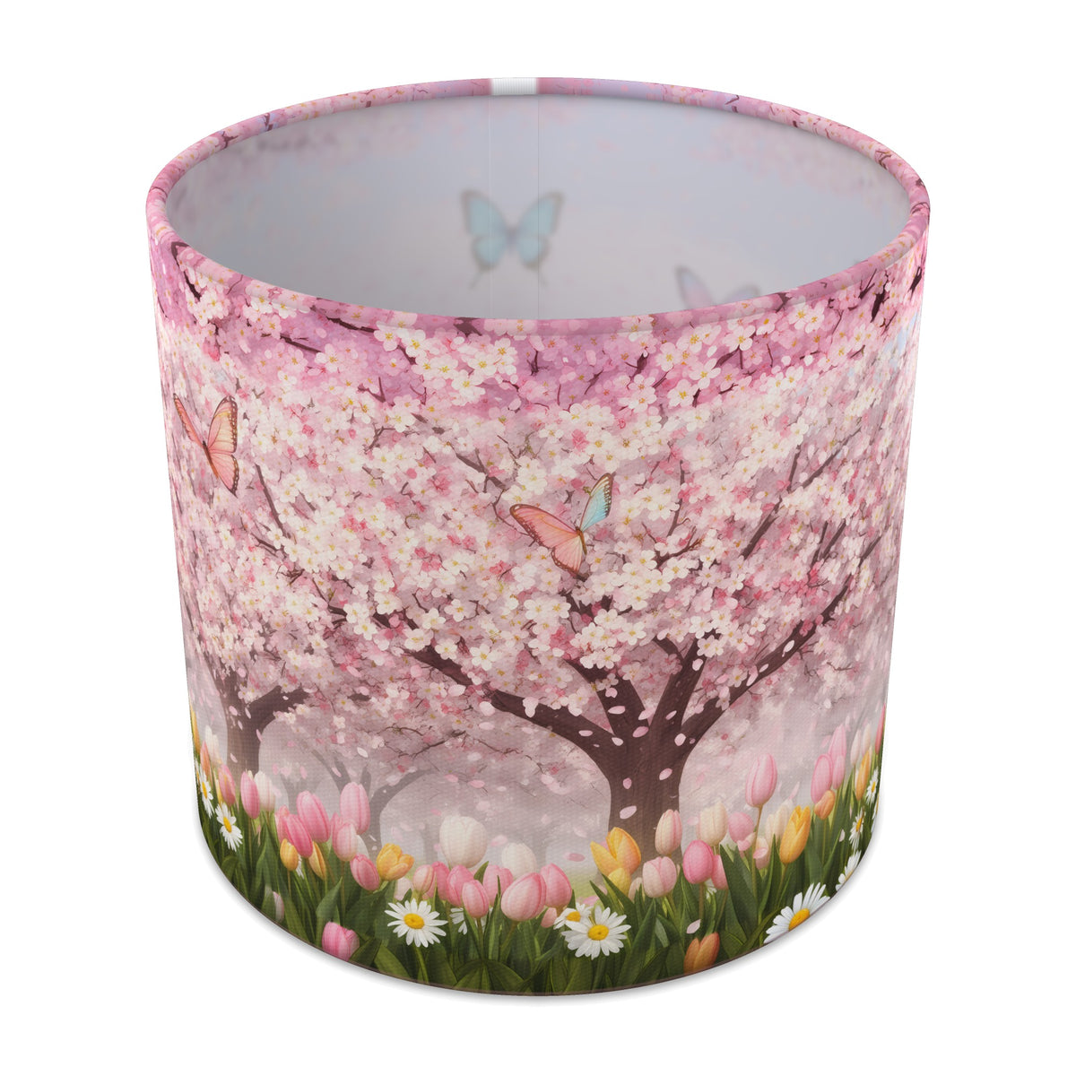 Blossom Breeze Butterfly Garden lampshade - 20cm x 18.5cm Table