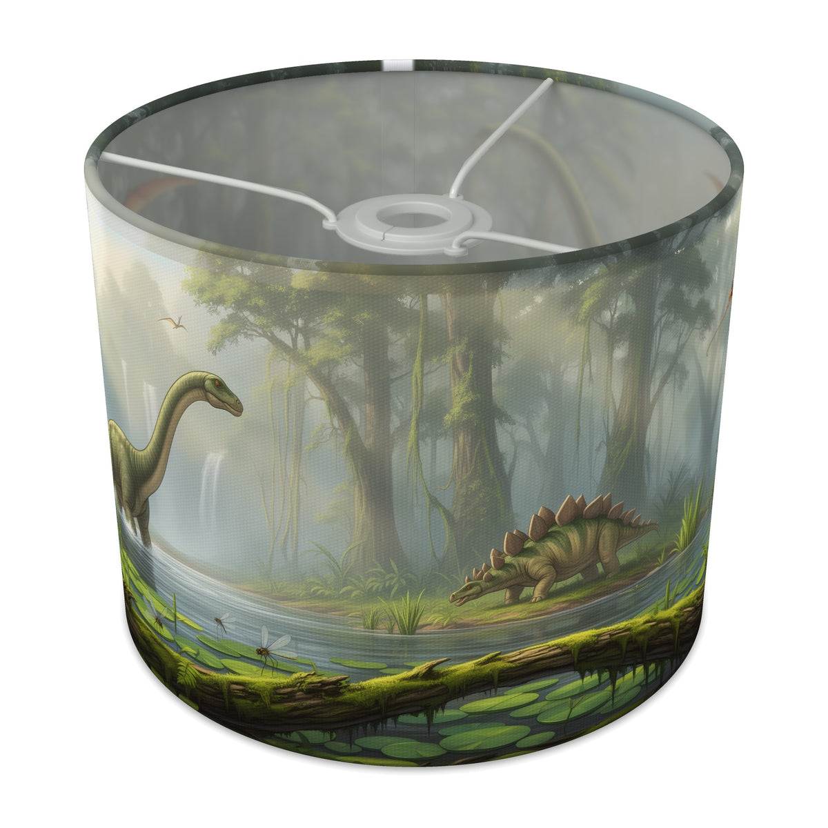 Jurassic Swamp Dinosaur World lampshade - 25cm x 20cm Ceiling