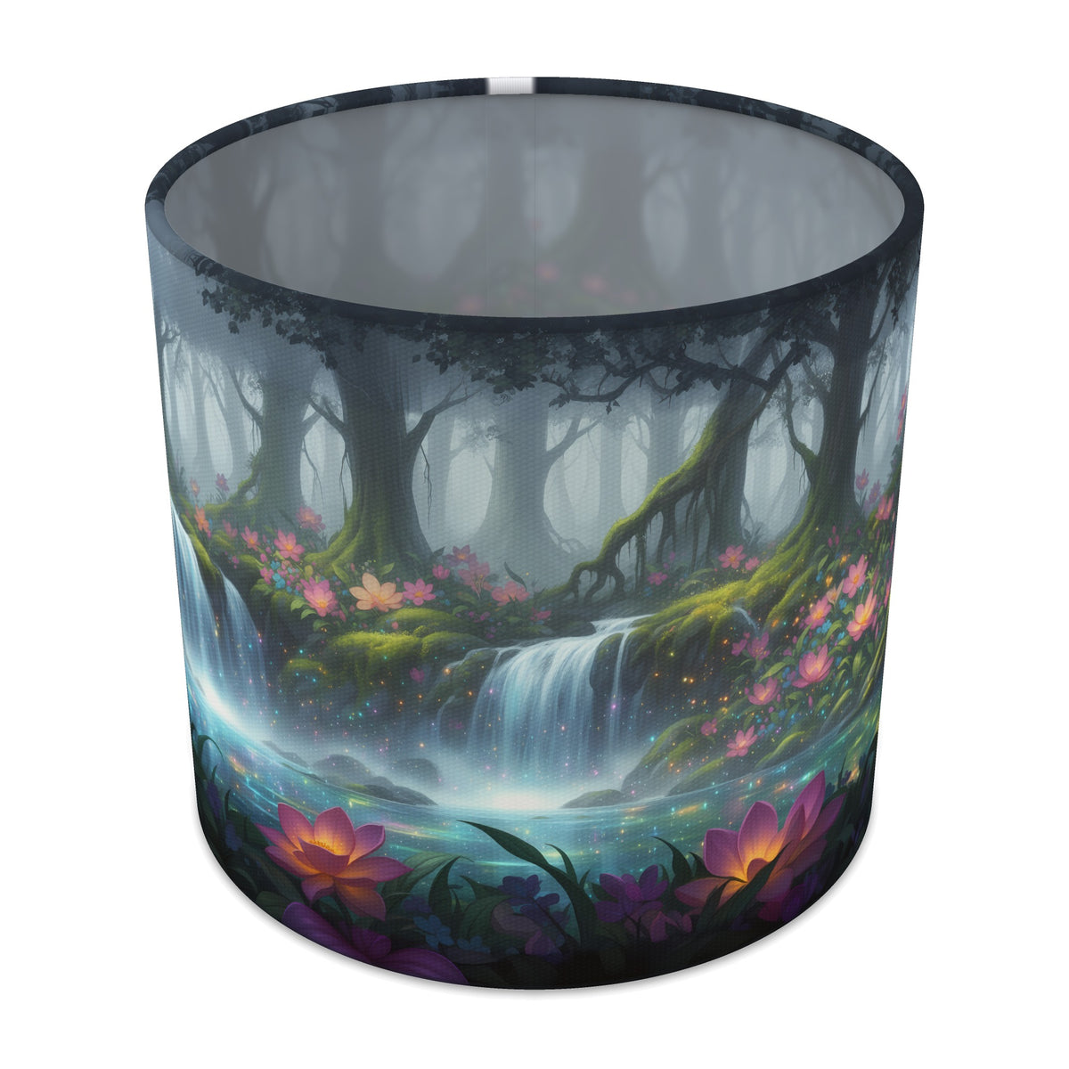 Secret Waterfall Fairytale Forest lampshade - 20cm x 18.5cm Table