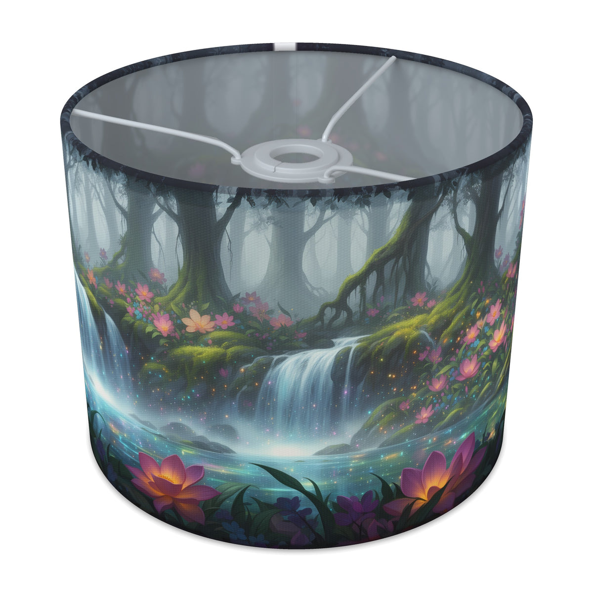 Secret Waterfall Fairytale Forest lampshade - 25cm x 20cm Ceiling