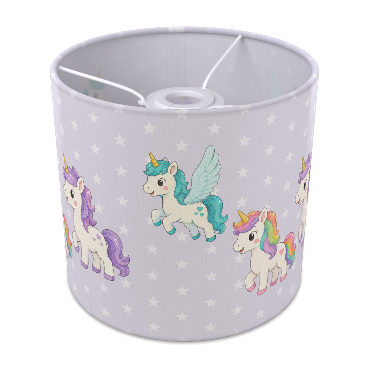 Lilac Fantasy Kingdom lampshade - 20cm x 18.5cm Ceiling - main photo