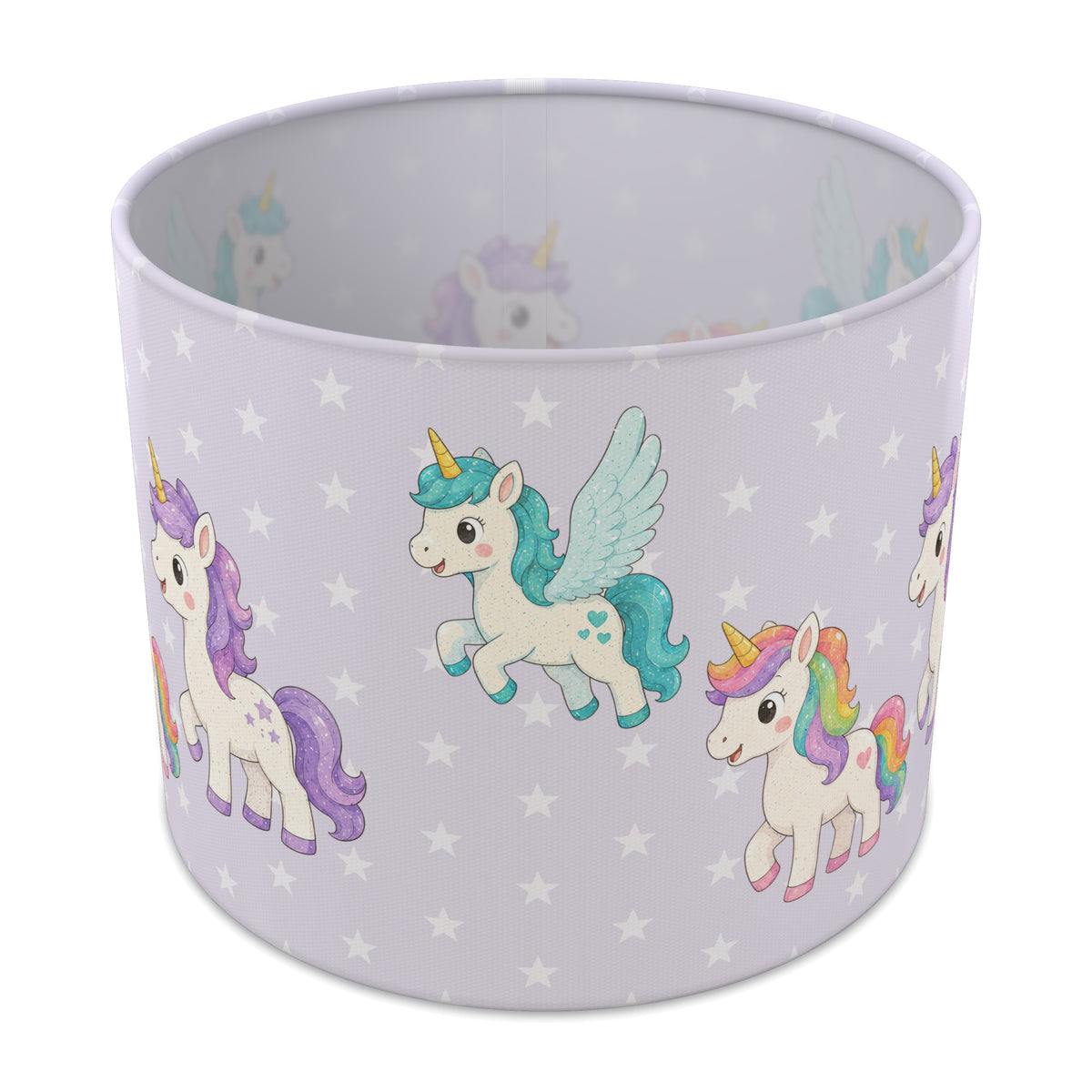 Lilac Fantasy Kingdom lampshade - 25cm x 20cm Table