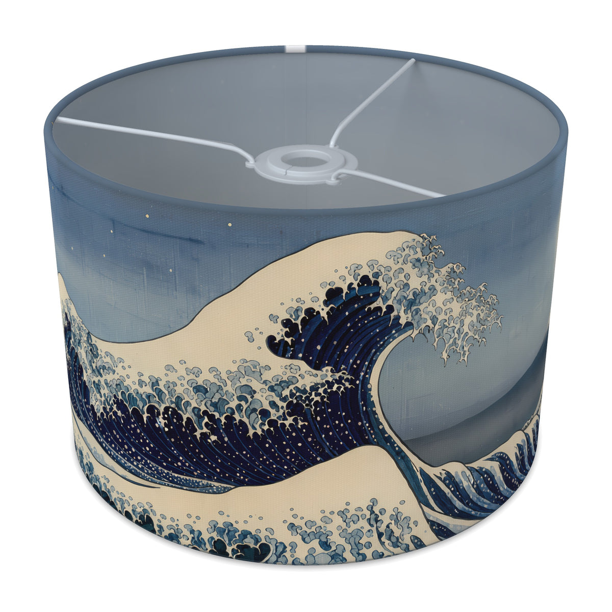 Moonlit Wave Great Wave lampshade - 30cm x 21cm Ceiling